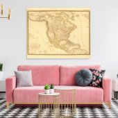 Amerika Leinwanddruck (Insitu (Wohnzimmer))