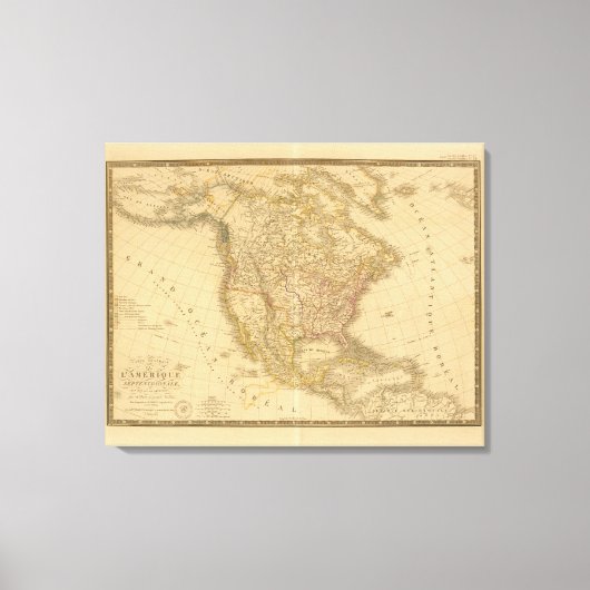 Amerika Leinwanddruck (Vorderseite)