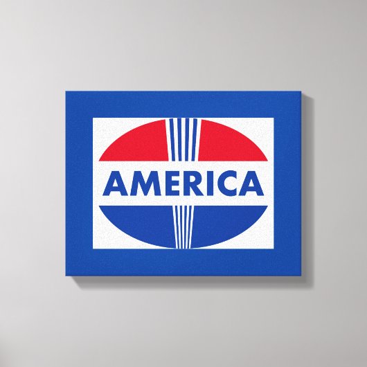 AMERIKA LEINWANDDRUCK (Vorderseite)