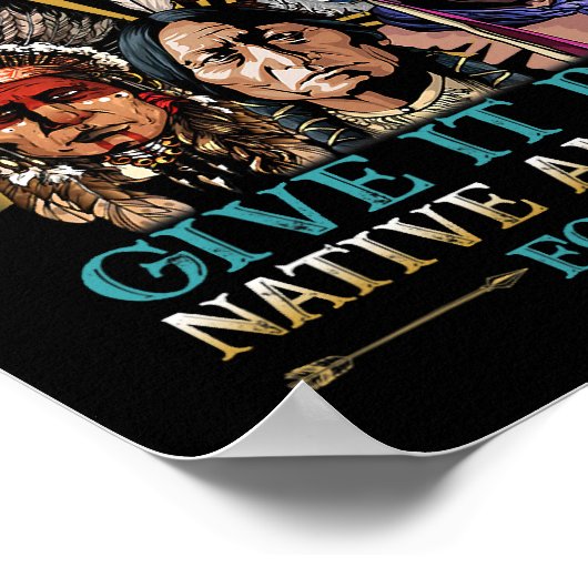 Amerika Liebe es oder gibt es zurück den amerikani Poster (Ecke)