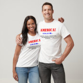 AMERIKA! Liebe es oder… T - Shirt (Unisex)