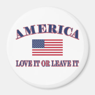 Amerika Liebe es oder verlasse es Magnet