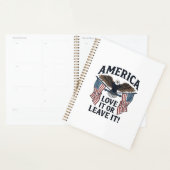 Amerika Liebe Es Oder Verlasse Es Patriotischer Ad Planer (Anzeige)