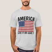 AMERIKA LIEBE IT ODER VERLIESS IT-T - Shirt (Vorderseite)