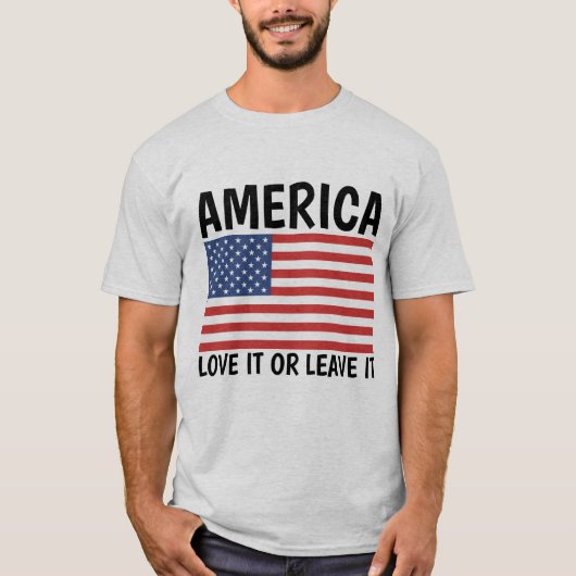 AMERIKA LIEBE IT ODER VERLIESS IT-T - Shirt (Vorderseite)
