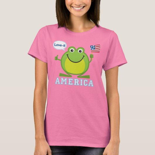 Amerika, Liebe T-Shirt (Vorderseite)