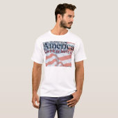 Amerika, Liebe verlässt es oder es T-Shirt (Vorne ganz)