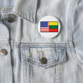 Amerika Litauen Button (Beispiel)