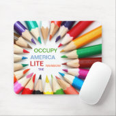 AMERIKA LITE DEN RAINBODEN MOUSEPAD (Mit Mouse)