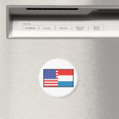 Amerika Luxemborg Magnet (In Situ (Geschirrspüler))