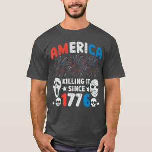 Amerika macht es seit 1776 lustig patriotischer Ho T-Shirt