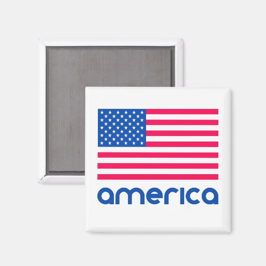 Amerika Magnet (Vorderseite/Rückseite)