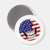 AMERIKA MAGNET (Vorderseite/Rückseite)