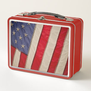 Amerika Metall Brotdose