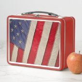 Amerika Metall Brotdose (Beispiel)