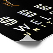 Amerika Montana Poster (Ecke)