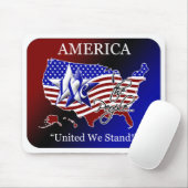 Amerika Mousepad (Mit Mouse)