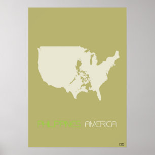 Amerika multikulturell poster