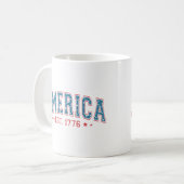 Amerika nach 1776 kaffeetasse (Vorderseite Links)