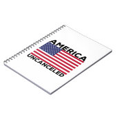 Amerika nicht storniert notizblock (Linke Seite)