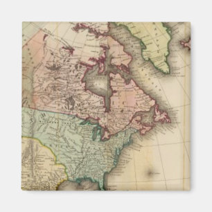 Amerika Nord 2 Magnet