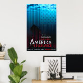 AMERIKA oder das Verschwinden Poster (Heimbüro)