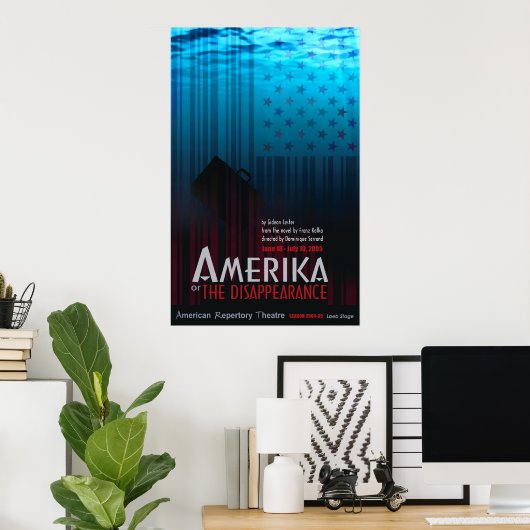 AMERIKA oder das Verschwinden Poster (Heimbüro)