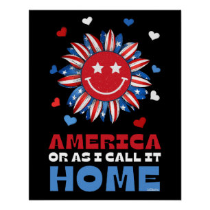 AMERIKA, ODER WIE ICH ES NENNE, ZUHAUSE POSTER