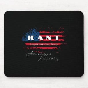 Amerika ohne Trump Funny Anti Trump 2024 Pro Democ Mousepad