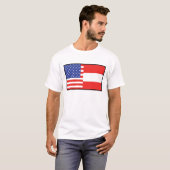 Amerika Österreich T-Shirt (Vorne ganz)