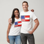 Amerika Österreich T-Shirt (Unisex)