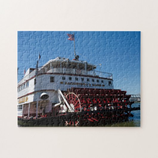 Amerika Paddel Steamers Kentucky. Puzzle (Horizontal)