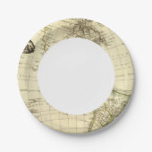 Amerika Pappteller (Vorderseite)