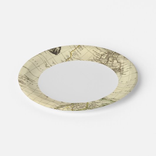 Amerika Pappteller (Schrägansicht)