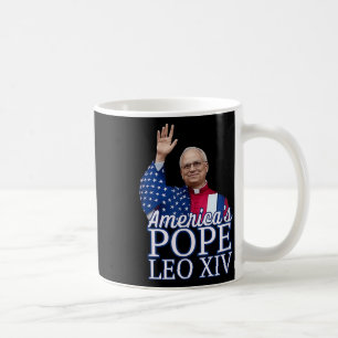 Amerika Papst Leo Xiv Erster amerikanischer Papst  Kaffeetasse