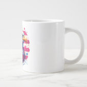 Amerika - Patriotic USA Design für 4. Juli, Ve Jumbo-Tasse (Rechts)