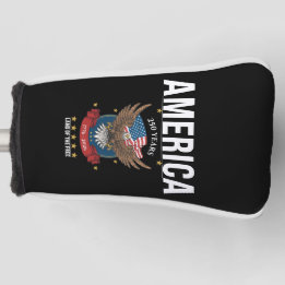 Amerika Patriotisch 250 Jahre Adler 1776 2026 Golf Headcover