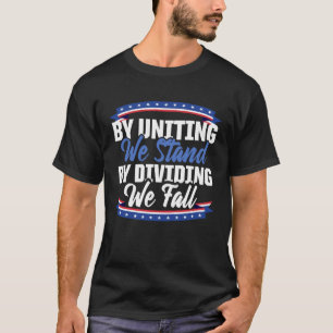 Amerika patriotisch, indem wir uns durch Teilung z T-Shirt