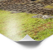 Amerika, Peru, Machu PIchu. Die Antike Fotodruck (Ecke)