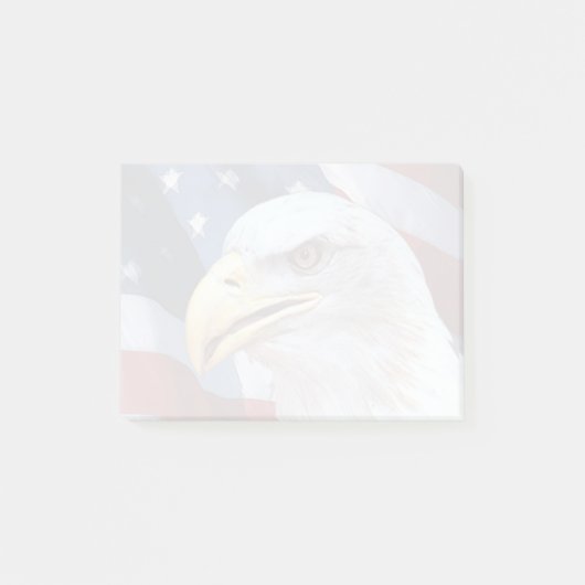 Amerika Post-it Klebezettel (Vorderseite)