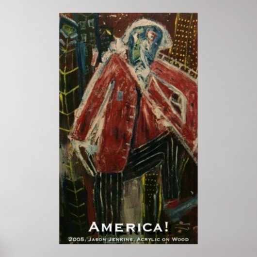Amerika Poster (Vorne)