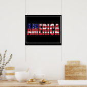 AMERIKA POSTER (Küche)