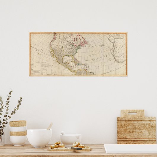 Amerika Poster (Küche)