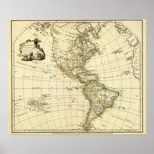 Amerika Poster (Vorne)