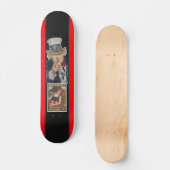 Amerika-Poster-Skateboard geweckt Skateboard (Vorderseite)