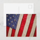 Amerika Postkarte (Vorne/Hinten)
