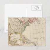 Amerika Postkarte (Vorne/Hinten)