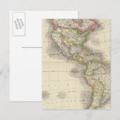 Amerika Postkarte (Vorne/Hinten)