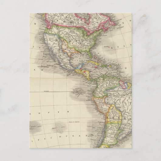 Amerika Postkarte (Vorderseite)