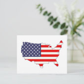 Amerika Postkarte (Stehend Vorderseite)